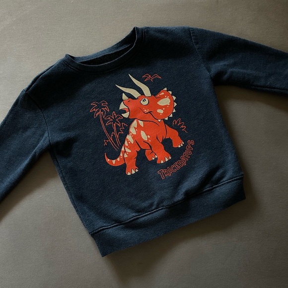 3t triceratops sweatshirt Jumping Beans great condition. - Picture 3 of 6